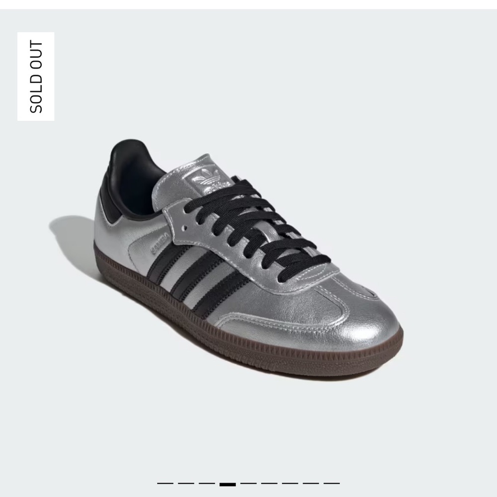 Adidas Sambas OG Silver
